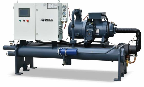 JLSW-50D Industrial Air Cooling Screw Compressor Chiller Perlindungan Overload