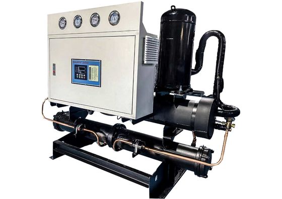 JLSK-20HP Industrial Water Cooled Scroll Chiller Untuk Pengolahan Plastik Pengolahan Makanan