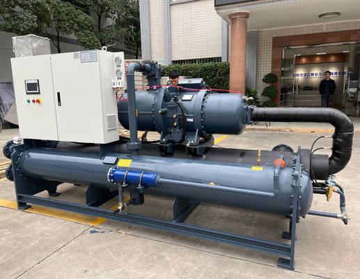 JLSW-150D Air Dingin Sekrup Chiller Dengan R407C R134A R410A refrigerant