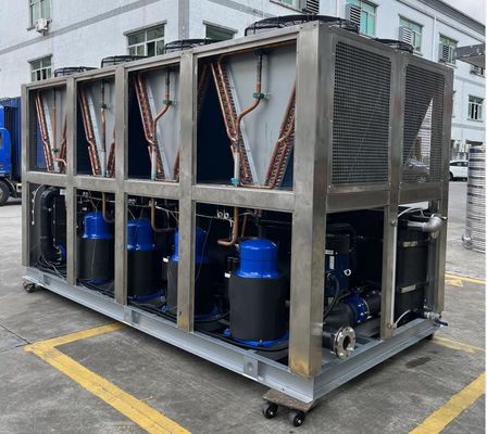JLSF-100A Stabil andal Chiller Industri Dingin Udara 380V 415V 50Hz