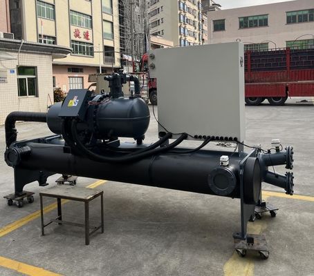 JLSW-150D Air Dingin Sekrup Chiller Dengan R407C R134A R410A refrigerant