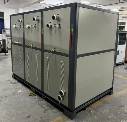 JLSS-60HP Chiller Industri Besar Dingin Air Dengan Pengendalian Sistem 3 PLC
