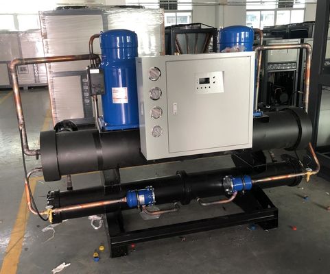 JLSK-50HP Industrial Air Dingin Scroll Chiller Untuk Vacuum Furnace Vacuum Coating