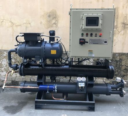 JLSW-40AD Low Noise Water Cooled Screw Chiller Proof Explosion Sertifikasi CE