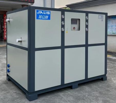 JLSS-50HP Low Noise Air Dingin Air Chiller, PLC Industrial Air Chiller Mesin