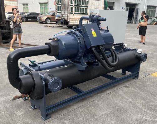 JLSW-105D Industrial Water Cooled Screw Chiller Untuk Hot Press Vacuum Furnace