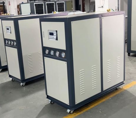 JLSS-8HP Industrial Air Cooling Water Chiller R134A Pendingin Untuk Pengolahan Logam