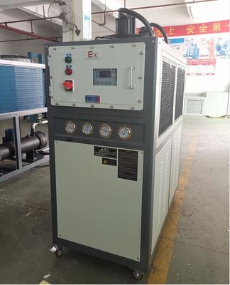 JLSF-10AD PLC Explosion Proof Water Chiller Untuk Pengolahan Minyak Pengolahan Gas