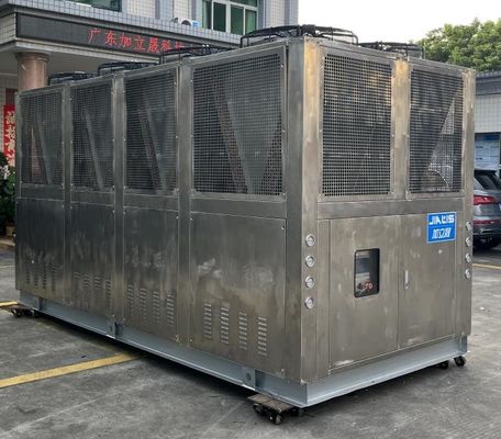 JLSB-100HP stainless steel mesin pendingin air dengan R22 R134A R407C refrigerant