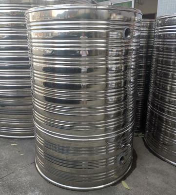 Tangki Air Luar Terisolasi Industri 50mm Tepi Tangki Air SS