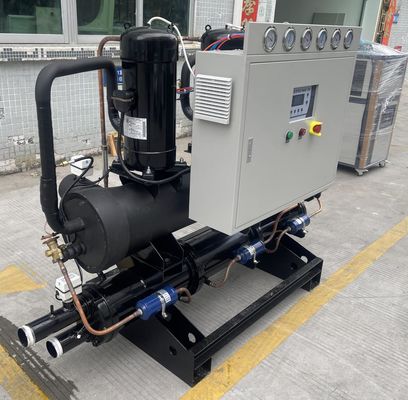 Low Noise Air Dingin Scroll Chiller Untuk Injeksi Molding Botol Blowing