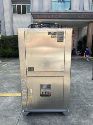 JLSB-20HP stainless steel water chiller, industri scroll chiller untuk farmasi