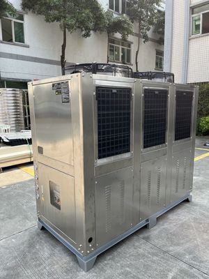 JLSB-20HP stainless steel water chiller, industri scroll chiller untuk farmasi