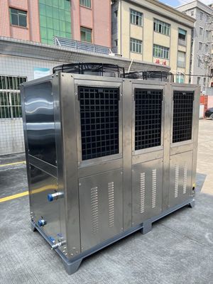 JLSB-20HP stainless steel water chiller, industri scroll chiller untuk farmasi