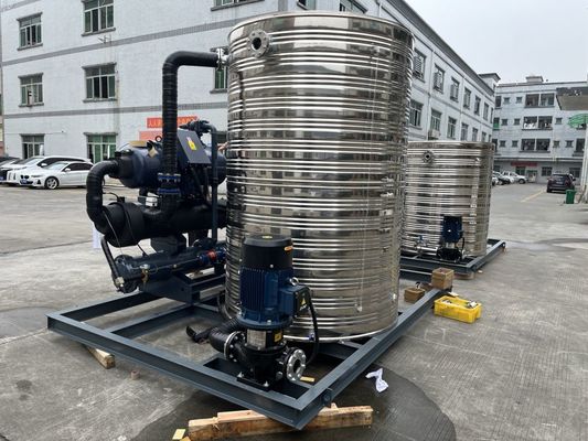 JLSW-80D Water Cooled Screw Chiller Untuk Storage Energi Stasiun Pengisian Seluler