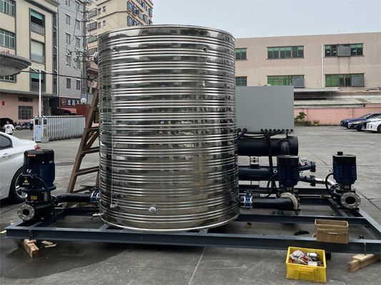 JLSW-80D Water Cooled Screw Chiller Untuk Storage Energi Stasiun Pengisian Seluler