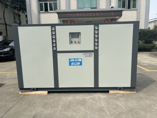 Sistem pendingin air air Shell Tube Condenser R22/R407C Pengendali mikroprosesor pendingin 5-300KW