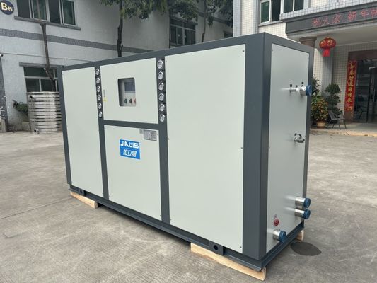Sistem pendingin air air Shell Tube Condenser R22/R407C Pengendali mikroprosesor pendingin 5-300KW