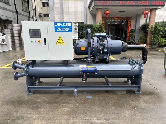 JIALIS 380-415V Sekrup Air Dingin Chiller Grundfos/Wilo Pompa 5\u2103-35\u2103 Jangkauan Temp