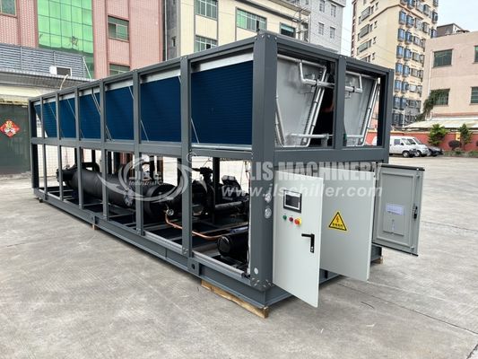 JLSF-200D Air-Cooled Screw Chiller CPP Produksi Film Pengemasan Produksi Line Cooling