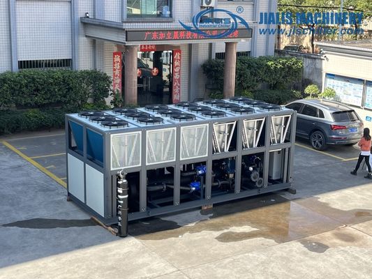 JLSF-180D Air Cooled Screw Chiller Pendingin Cetakan Injeksi Cetakan Blow Cetakan Ekstrusi