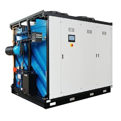 Kapasitas pendingin 5-1000KW Sistem pendingin udara dengan jenis kompresor screw scroll dan untuk sistem HVAC komersial
