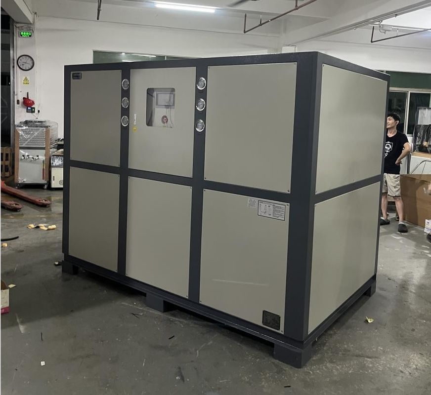 JLSS-60HP 480V Air Dingin Industrial Chiller Dengan Scroll Screw Compressor Tipe