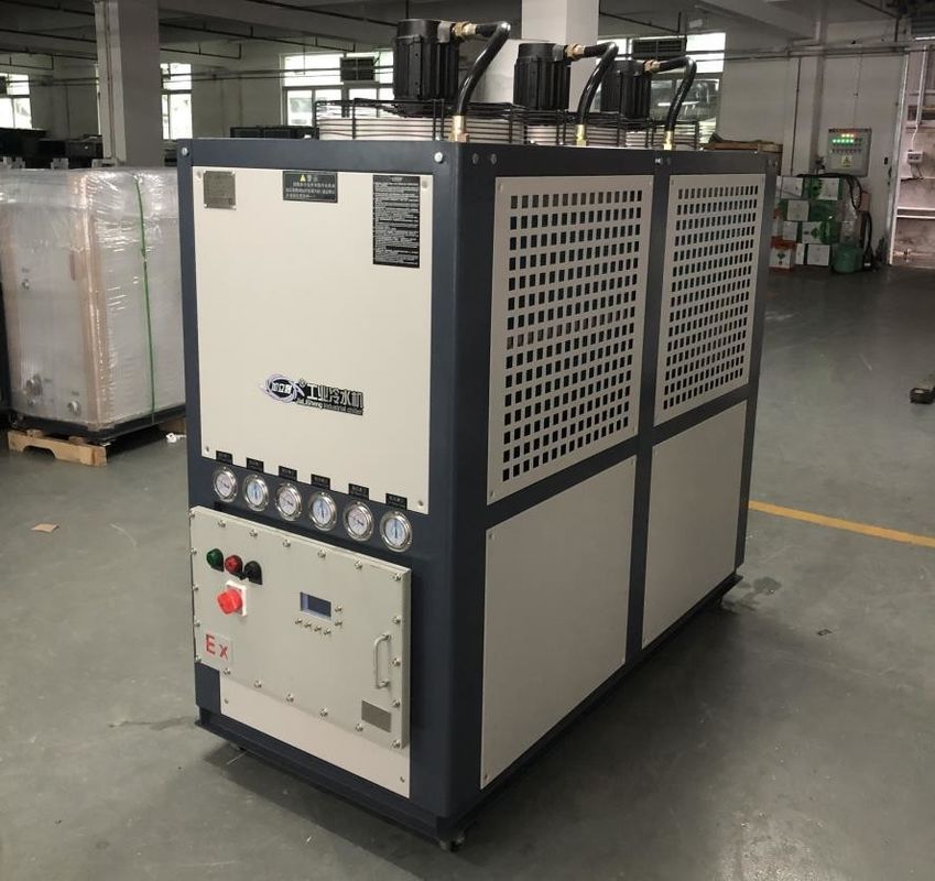JLSF-18AD Chiller Proof Explosion, Air Cooled Scroll Chiller Untuk Gas Alam Minyak