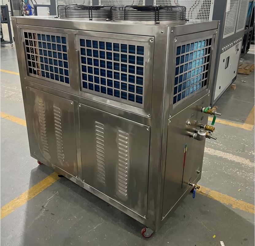 JLSB-8HP PLC Stainless Steel Water Chiller Roll Type Untuk Pengolahan Makanan