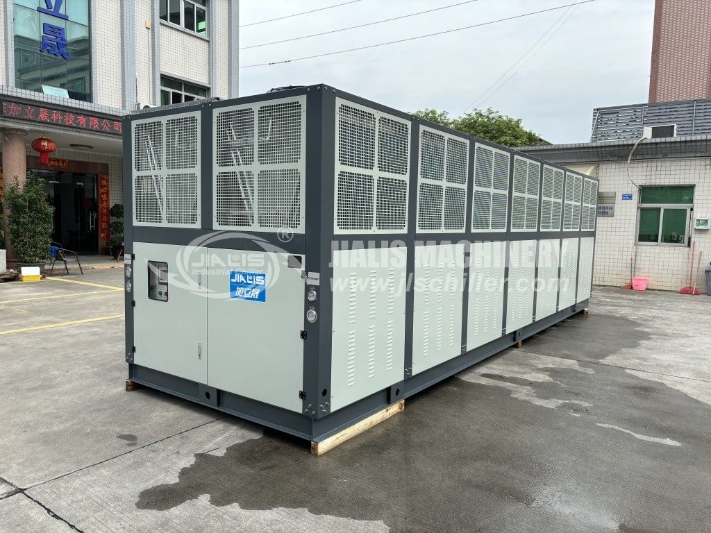 JLSF-200D Air-Cooled Screw Chiller CPP Produksi Film Pengemasan Produksi Line Cooling