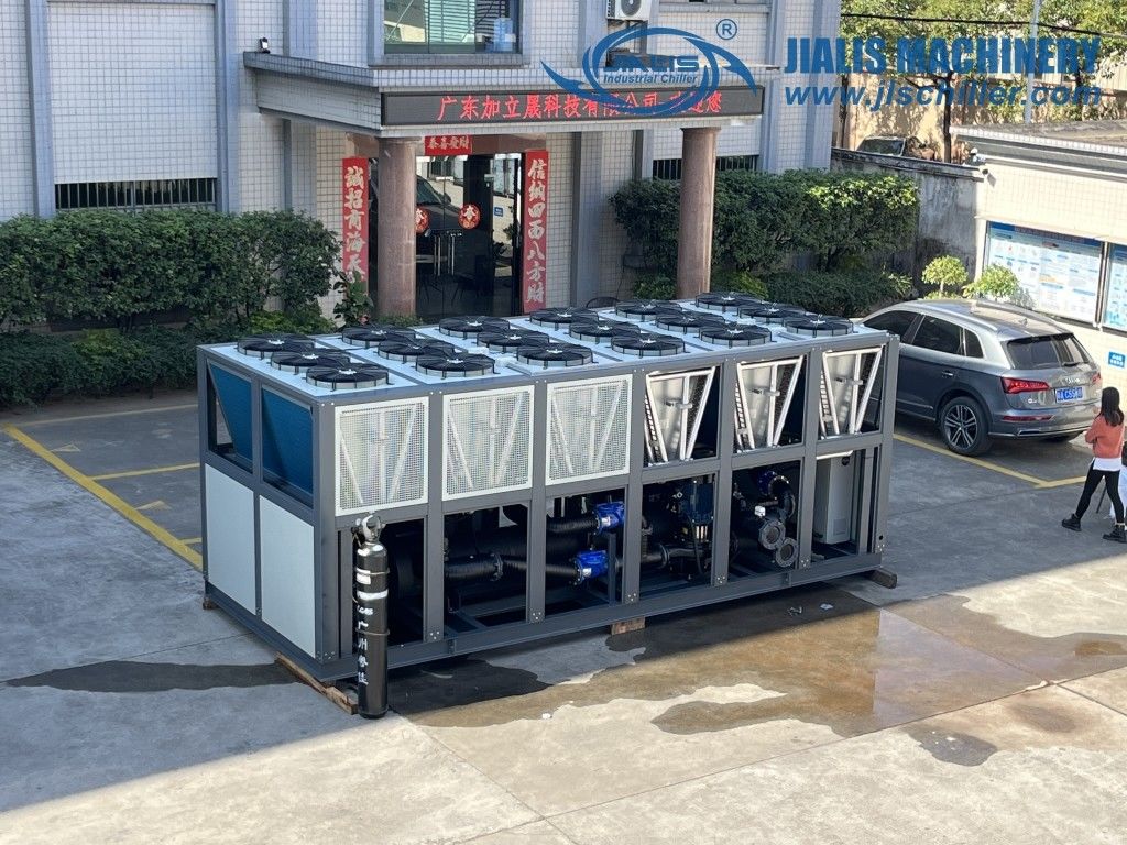 JLSF-180D Air Cooled Screw Chiller Pendingin Cetakan Injeksi Cetakan Blow Cetakan Ekstrusi