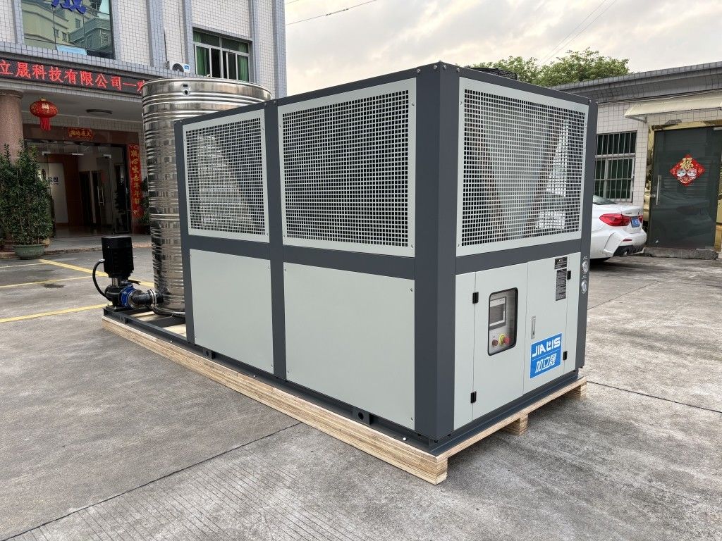 JLSF-30A Air Cooled Screw Integrated Chiller Screw / Sheet / Film Extruder Mesin Blow Molding