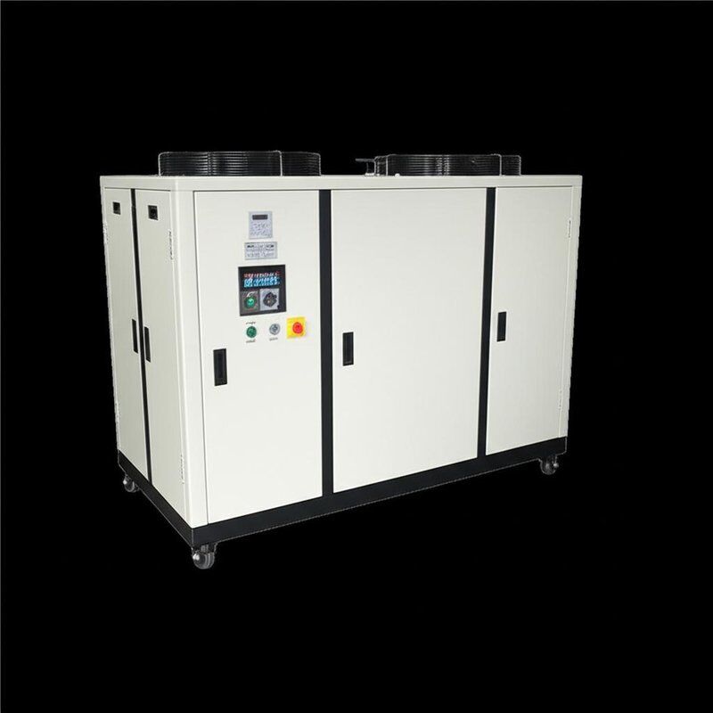 Mesin Chiller Air Berpendingin Udara 220V 380V 415V 440V 480V Sistem Kontrol PLC Peralatan Pendingin Industri untuk Mesin Laser