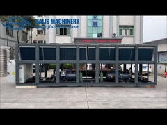 200HP pendingin udara sekrup chiller, tegangan non-standar, bahan pendingin ramah lingkungan